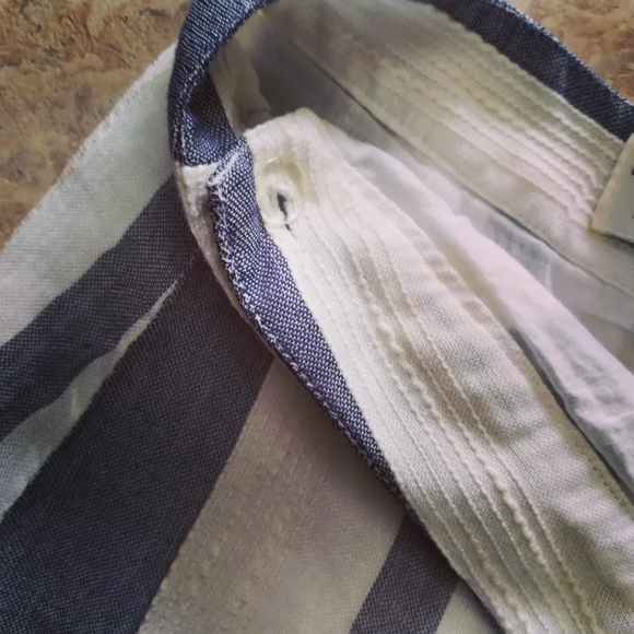 Vintage Havana Striped wrap mini skirt, size Small - Picture 4 of 9